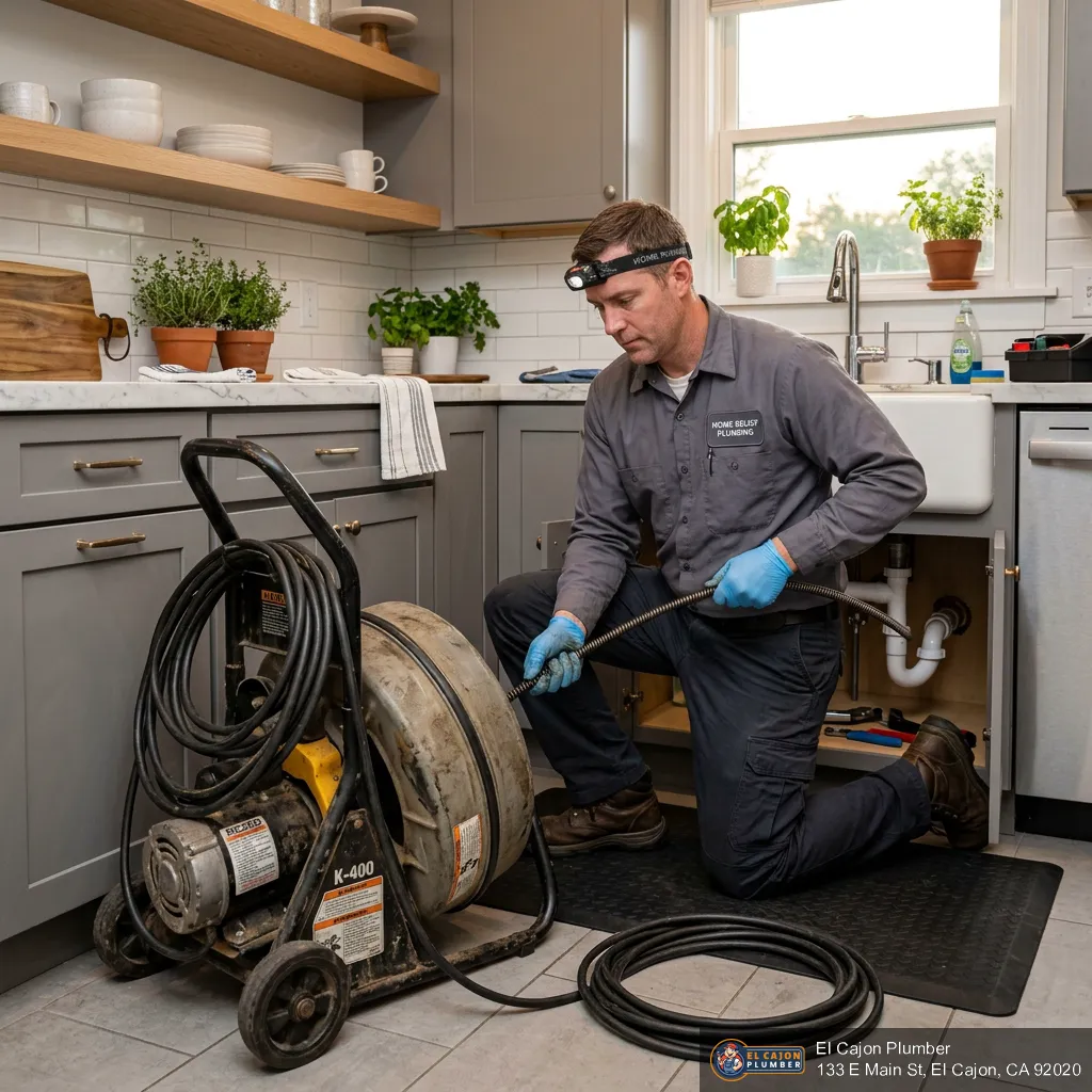 Drain Cleaning in El Cajon CA
